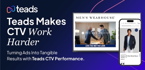Teads 推出 CTV Performance：以真实成效重新定义联网电视广告衡量方式